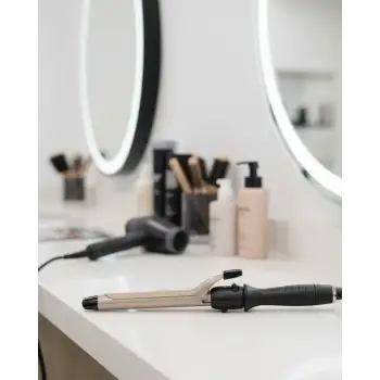 Kalın Bukleler İçin 25 mm Saç Maşası Seramik Plakalı 230 Derece