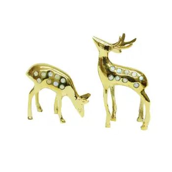 Karaca 2li Set Sedefli Pirinç