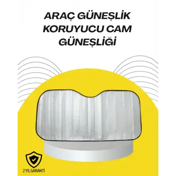 Katlanabilir Reflektörlü Oto Güneşliği – Yaz Sıcaklarına Karşı Yüksek Koruma