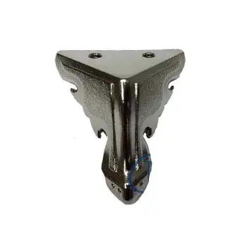 Kelebek Ahşap, Mdf, Sunta Sandık Ayağı, Kutu Ayak 2,5 Cm - Nikel