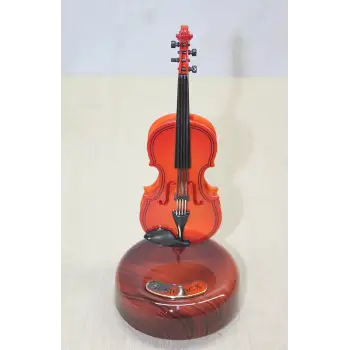 Keman Müzik Kutusu Model 1