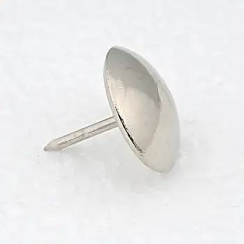 Kısa Çivili Gümüş Nikel Kabara Raptiye 6,5 Mm - 1000