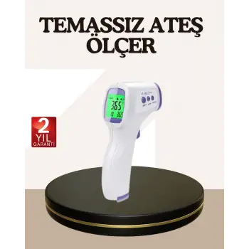 Kızılötesi Alından Temassız Ateş Ölçer Akıllı Sesli Uyarı