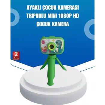 Kreatif Vlog Kamerası – 3-12 Yaş İçin Güvenli ve Renkli Tasarım