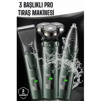 Kulak Ve Burun Başlıklı Profesyonel Tıraş Makinesi