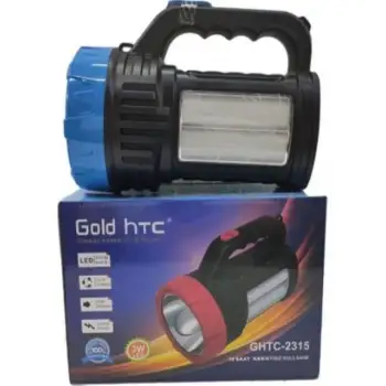 Kullanımı Kolay Şarj Edilebilir 3 Watt Led GHTC-2315 El Feneri