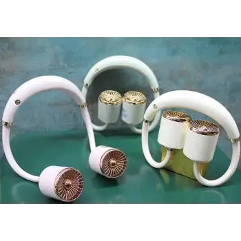 Kuromi Şarjlı Boyun Fanı Vantilatör 3 Kademeli Alk2688