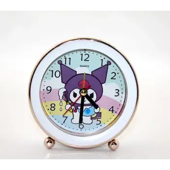 Kuromi Ve Hello Kitty Çalar Saat Alk3065