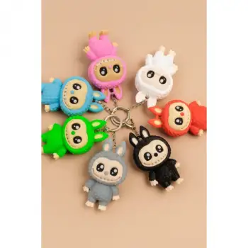 Labubu Figürlü Anahtarlık