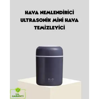 LED Işıklı USB Nemlendirici – Sürekli ve Aralıklı Püskürtme Modu