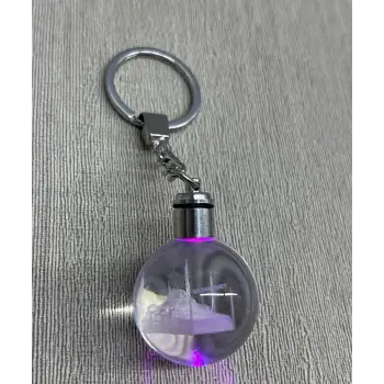 Ledli Sultanahmet Tasarımı Kristal Anahtarlık Alk3804