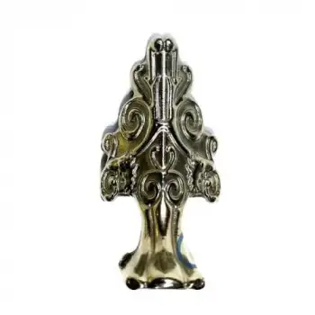 Lükens Sandık Ayağı, Kutu Ayak 4 Cm - Nikel