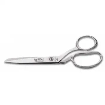 M-a3157-8 Tekstil / Yatık Regula Makası No: 8 İnç / 20,32 Cm - Nikel Kaplama