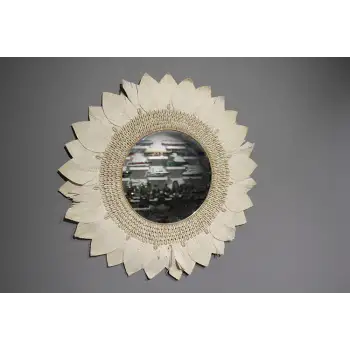 Makrome Duvar Aynası Model 1