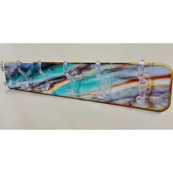 Mermer Desenli Yapışkanlı Askılık