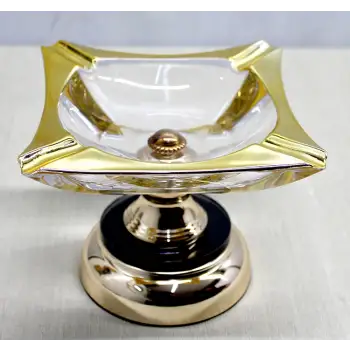 Metal Ayaklı Cam Küllük Model 1