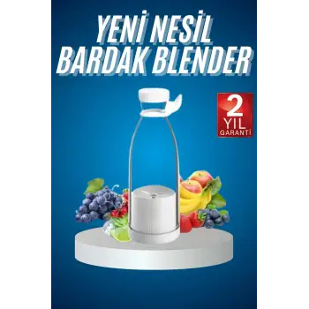 Meyve Sıkacağı Taşınabilir USB Elektrikli Blender Mini
