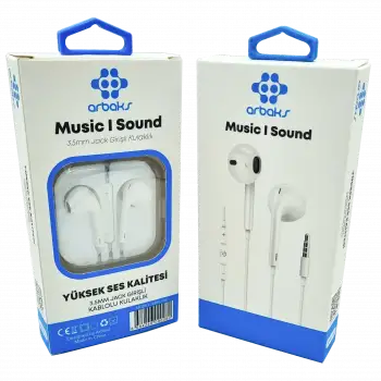 Mikrofonlu Hifi Stereo Bas Kulaklık Arbaks ARB-105