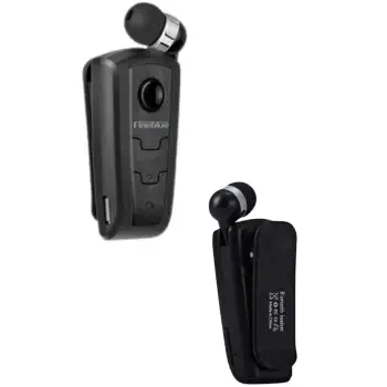 Mikrofonlu Makaralı Bluetooth Kulakiçi Kulaklık Android ve İOS Uyumlu