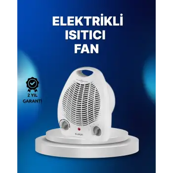 Mini Elektrikli Isıtıcı – 2000W Güç, Fanlı Isıtma, 3 Isı Modu