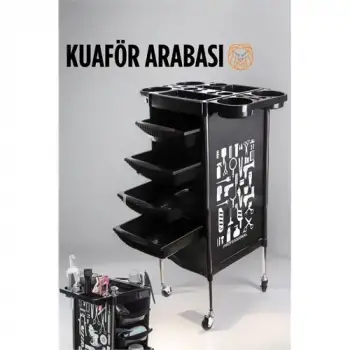 Modacar Raflı Kuaför Arabası Absolute Professional