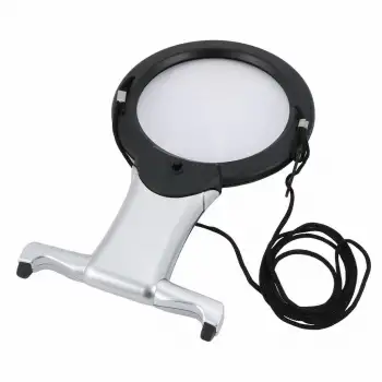 - 2X 6X LED eller serbest,boyun asılı,dıkış,okuma için en uygun Büyüteç 11b-1