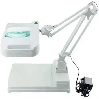 -5X 10X Büyüteç - LED Işıklı Süper Parlak Enerji Tasarruflu  Masa Lambası Lt-861