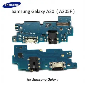 ORJ Samsung Galaxy A20 ( A205F ) Şarj Kulaklık Soket Mikrofon Bordu