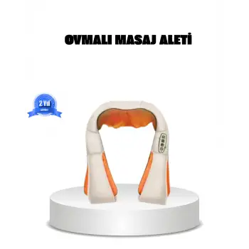 Ovmalı Isıtmalı Masaj Aleti – Boyun, Sırt, Omuz, Bel ve Ayak İçin Profesyonel Yoğurmalı Masaj Deneyimi