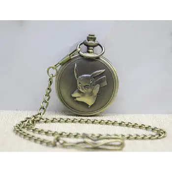 Pikachu Tasarımlı Köstekli Saat