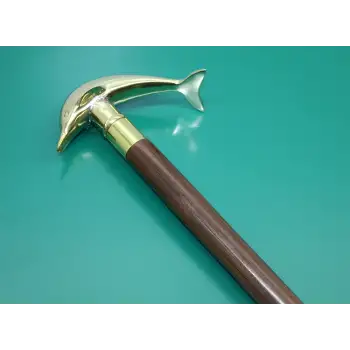 Pirinç Yunus Balıklı Baston