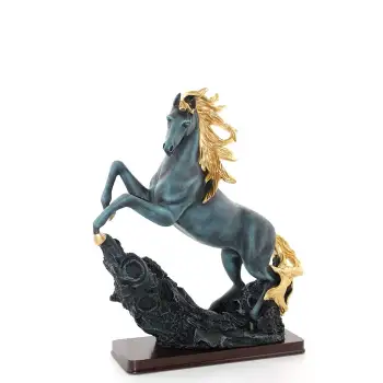 Polyester Şahlanmış At Figürü  Alk1628