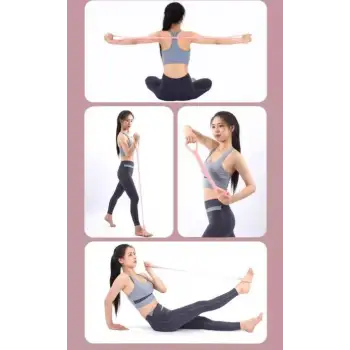 Pratik Egzersiz Esnetme Direnç  Lastiği Yeni