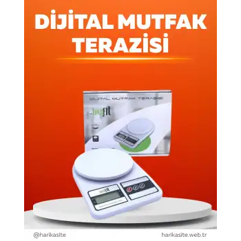 Pratik ve Şık Tasarımıyla Dijital Mutfak Tartısı