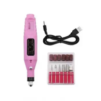 Profesyonel Manikür Pedikür Seti Törpü Makinesi Protez Tırnak Çıkarma