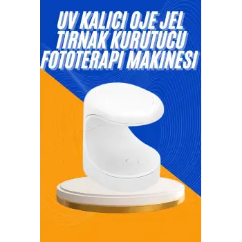Protez Tırnak Kurutucu Kalıcı Oje Led Oje Kurutucu UV Işınlı Taşınabilir