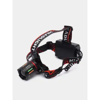 Ps-2910 Şarjlı Profesyonel Zoomlu Kamp Avcı Balıkçı Kafa Lambası Feneri