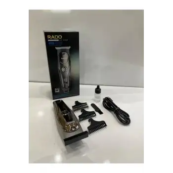 Rado Rd-3710 T Bıçak Sıfır Kesim Lcd Ekran Şarjlı Tıraş Makinesi