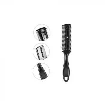 Renkli Jiletli Tarak Siyah