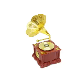 Retro Gramofon Müzik Kutusu