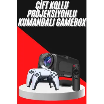 Retro Video Oyunu Konsolu Android Tv El Oyun Konsolu WIFI Taşınabilir Projeksiyon Cihazı