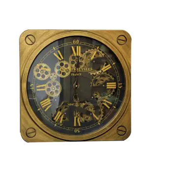 Saat Çarklı Kare Roma Rakamlı