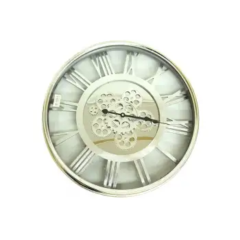 Saat Çarklı Yuvarlak Roma Rakamlı