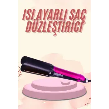 Saç Düzleştirici Seramik Kaplama Yüksek Isı Ayarlı Profesyonel 4 Kademeli 220 Decere