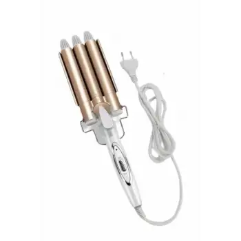 Saç Şekillendirici Wag Maşa Üçlü Yüksek Isı Ayarlı Seramik Kaplama