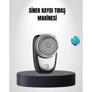 Şarjlı Mini Tıraş Makinesi – Hassas Ciltlere Uygun, Su ile Yıkanabilir, Kompakt Tasarım