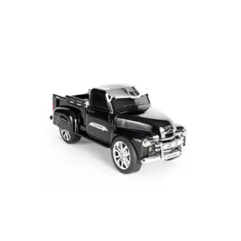 Şarjlı Nostaljik Çalar Kamyon Bluetooth Fm Radyo Tf Mp3 Siyah