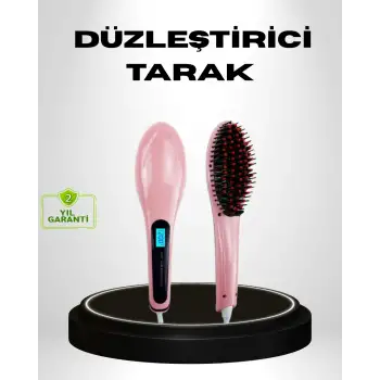 Seramik Plakalı Elektrikli Saç Düzleştirici – Hızlı Isınma, Uzun Kablo, 25W–39W Güç