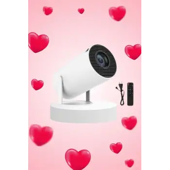 Sevgiliye Özel Hediye Ayaklı Sinema Projektörü Projeksiyon