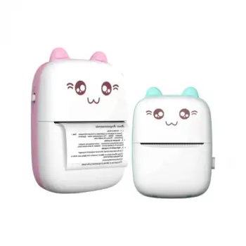Sevimli Mini Taşınabilir Yazıcı Printer